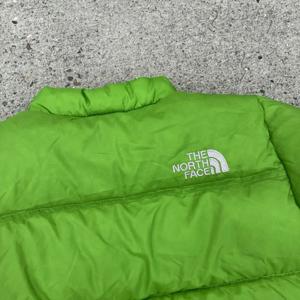 The North Face Infant 6-12M 550 Down Puffer Green Ninja Turtle